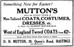 Muttons Advert 1939